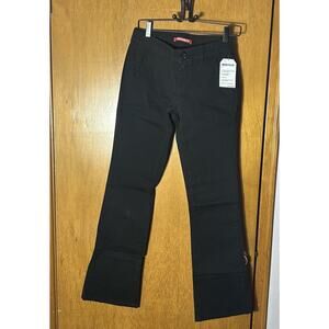 Unionbay Junior's Mid Rise Hayden Bootcut Work Pants Black Size 3 (26W)